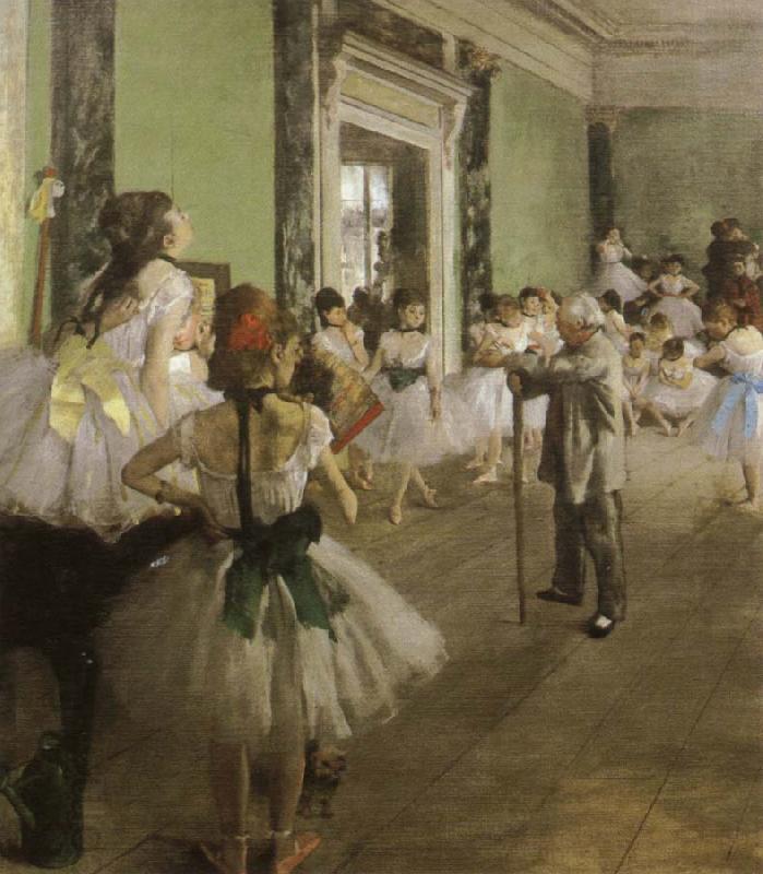 Edgar Degas the dance class China oil painting art